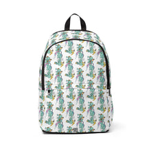 Load image into Gallery viewer, Colorful Unisex Fabric Backpack - Trendy Floral Print Bag, Lightweight Travel Pack, School & Everyday Use, Great for Kids & Adults