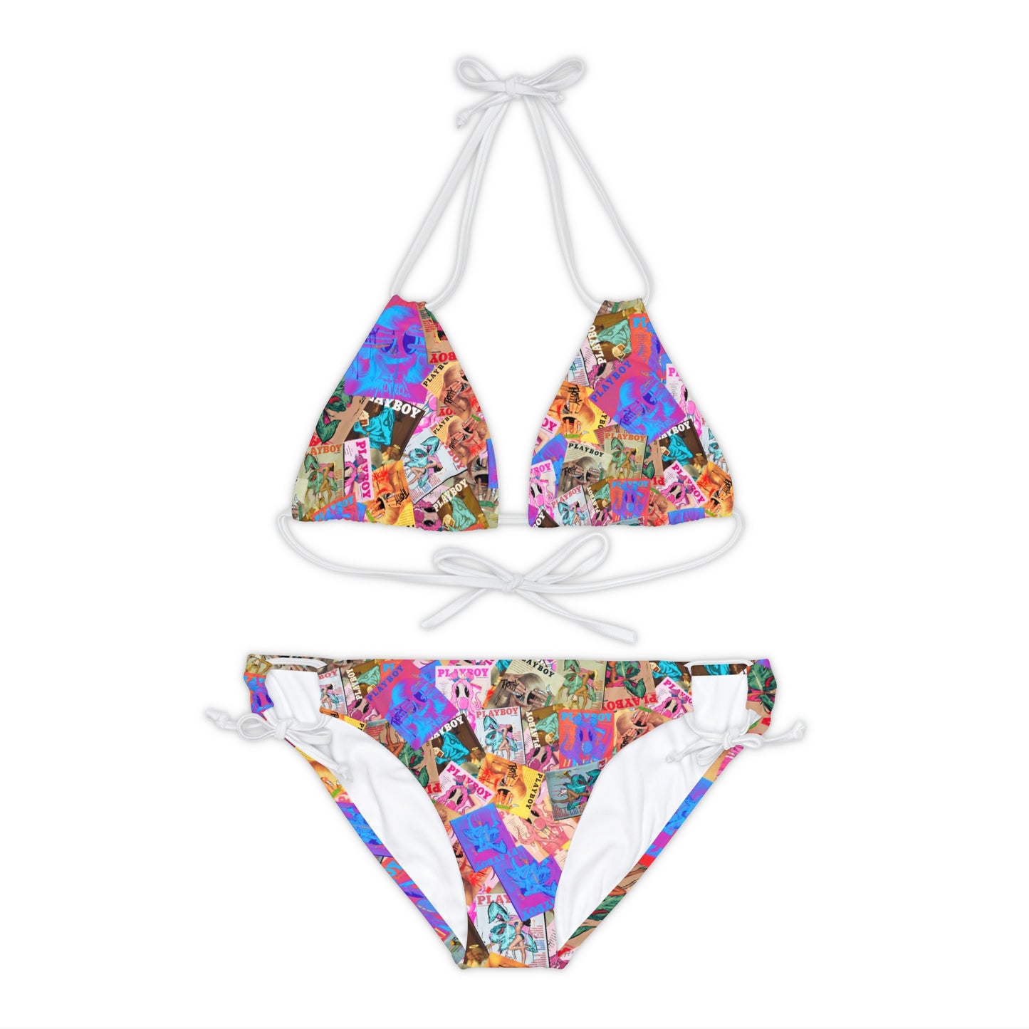 Strappy Bikini Set (AOP)