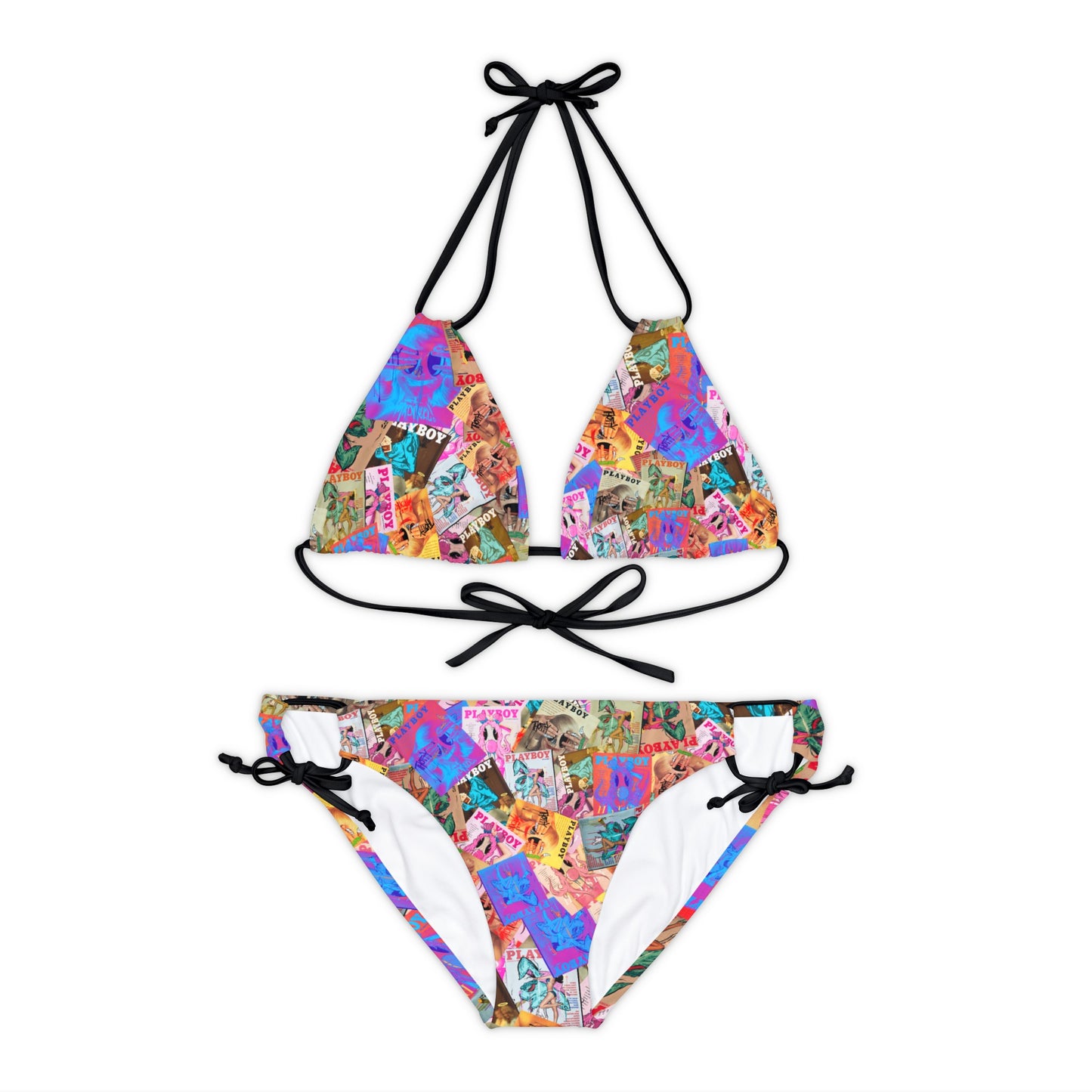 Strappy Bikini Set (AOP)