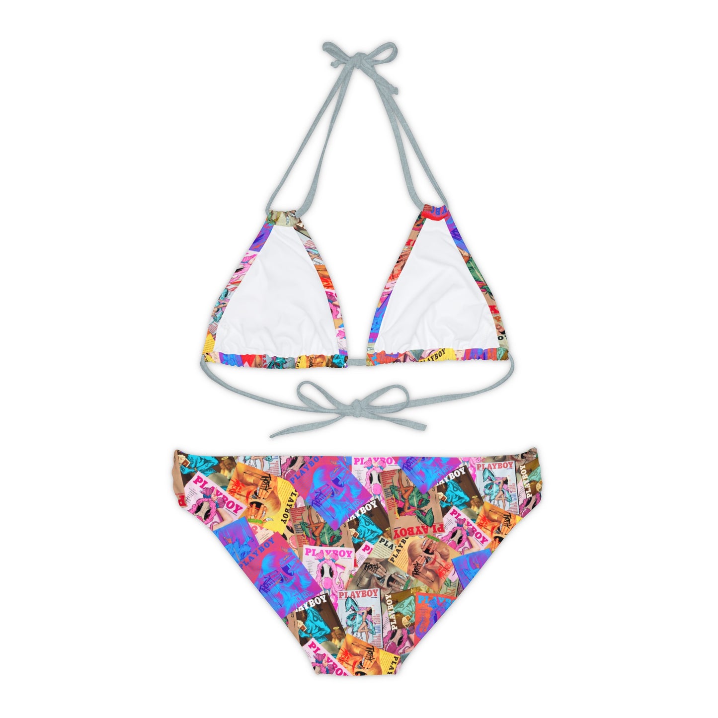 Strappy Bikini Set (AOP)