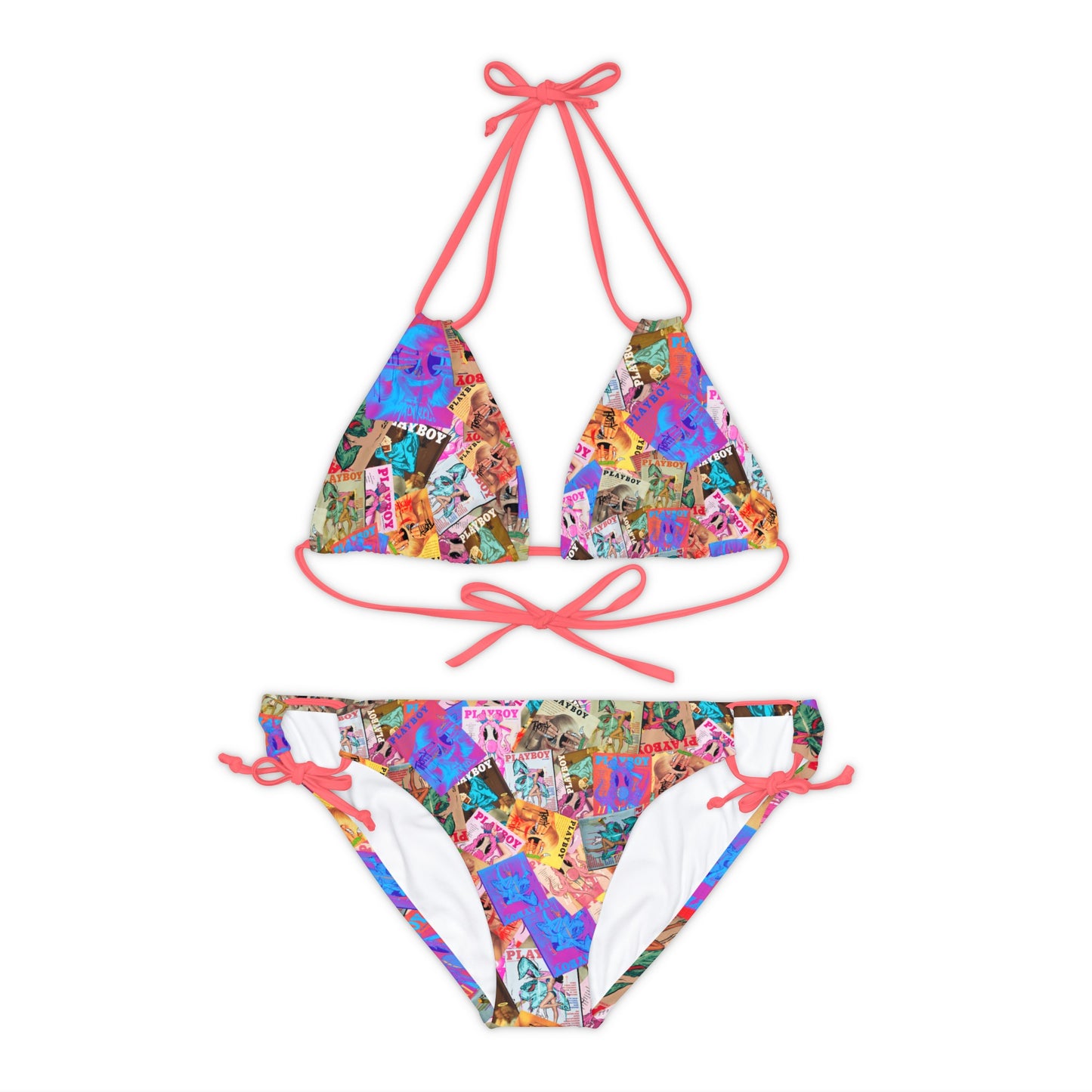 Strappy Bikini Set (AOP)