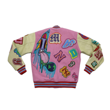 Load image into Gallery viewer, Letterman Pink/Cream
