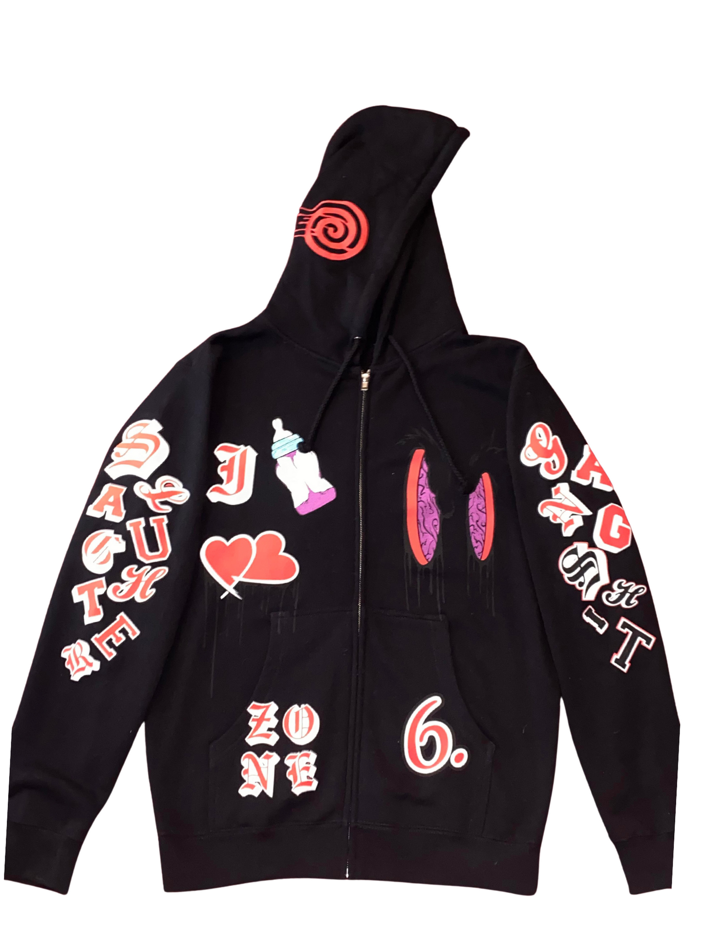 21 Savage Custom Zip Up Hoodies